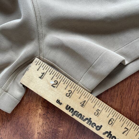 Lululemon Softstreme High Rise Shorts 4” Modal Pull On Filbert Tan Women’s 4 - Picture 9 of 10
